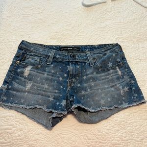 Low Rise Denim shorts by Big Star Size 11/12